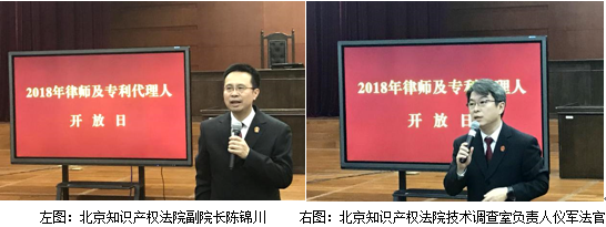 北京知识产权法院举办第三届“律师及专利代理人开放日”活动