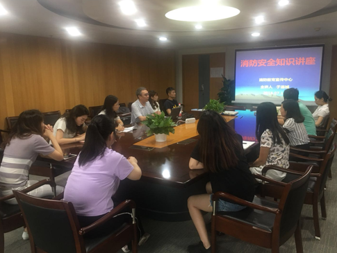 代理人协会开展消防安全知识培训